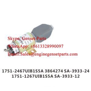 1751-1267UIB1S5A SA-3933-12 12V 1751-2467UIB1S5A SA-3933-24 3.864.274 ME441329 24V Combustible Apagar l'sol de parada